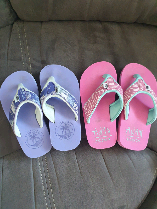 animal flip flops ladies sale